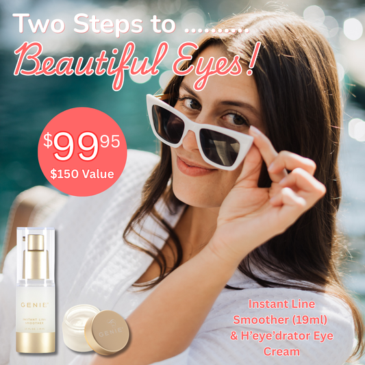 Genie Instant Line Smoother (19 ml) + H'eye'drator Eye Cream